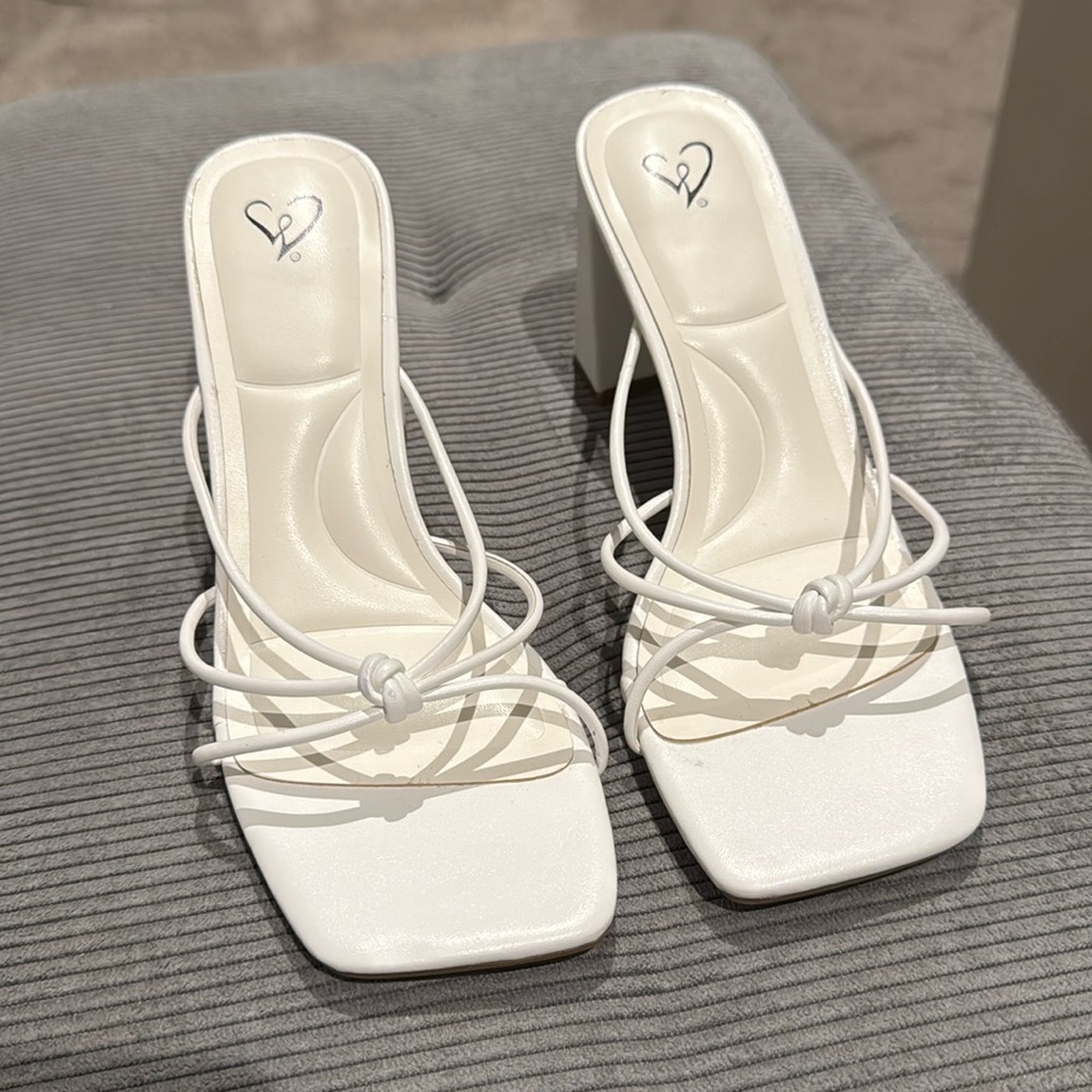 White Windsor Heels